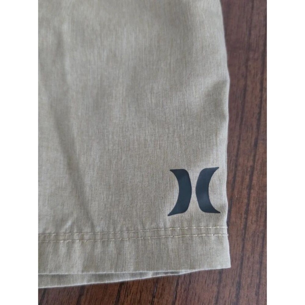 Hurley Boys Size S 8-10 Heather Brown Pull On Shorts Drawstring